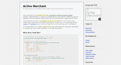 Desktop Screenshot of activemerchant.org